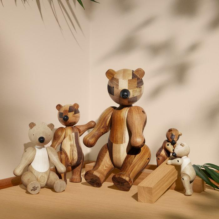 Kay Bojesen Bear Oak & Maple - 3 Sizes Available j