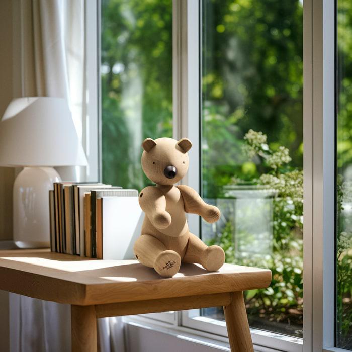 Kay Bojesen Bear Oak & Maple - 3 Sizes Available s
