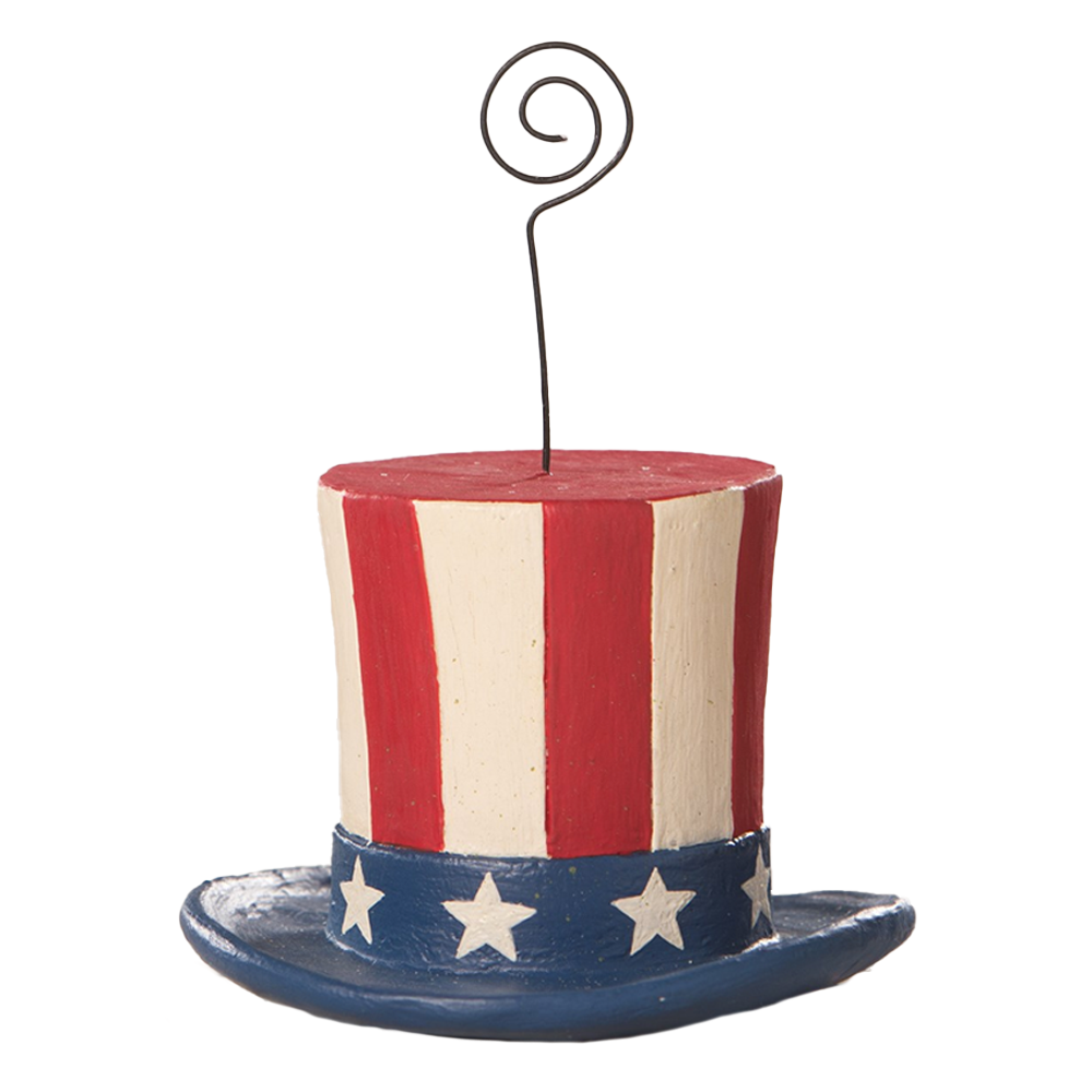 Uncle Sam Top Hat Ornament & Place Card Holder