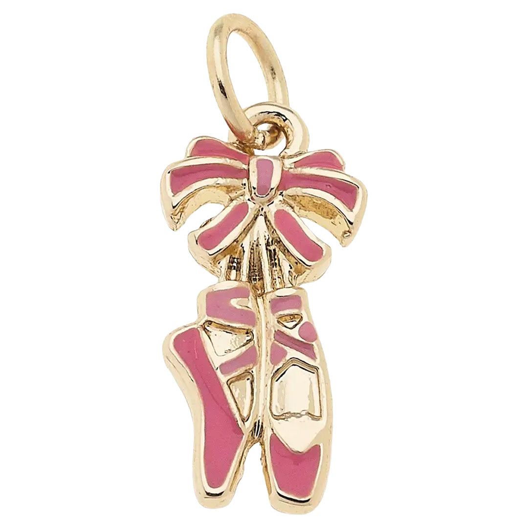 Cuddle Decor Ballet Pointe Shoes Charm