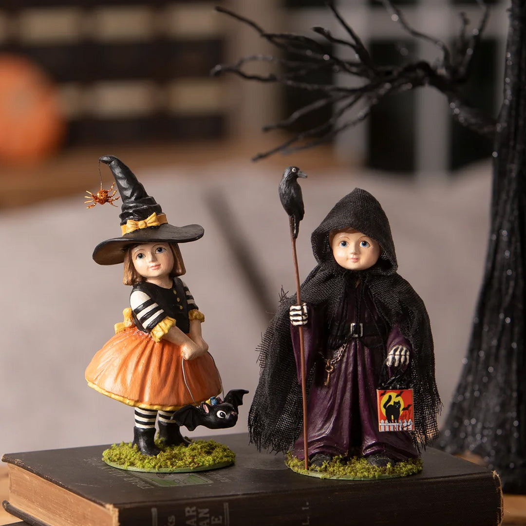 Bethany Lowe Emery Witch With Bat front lifestyle set