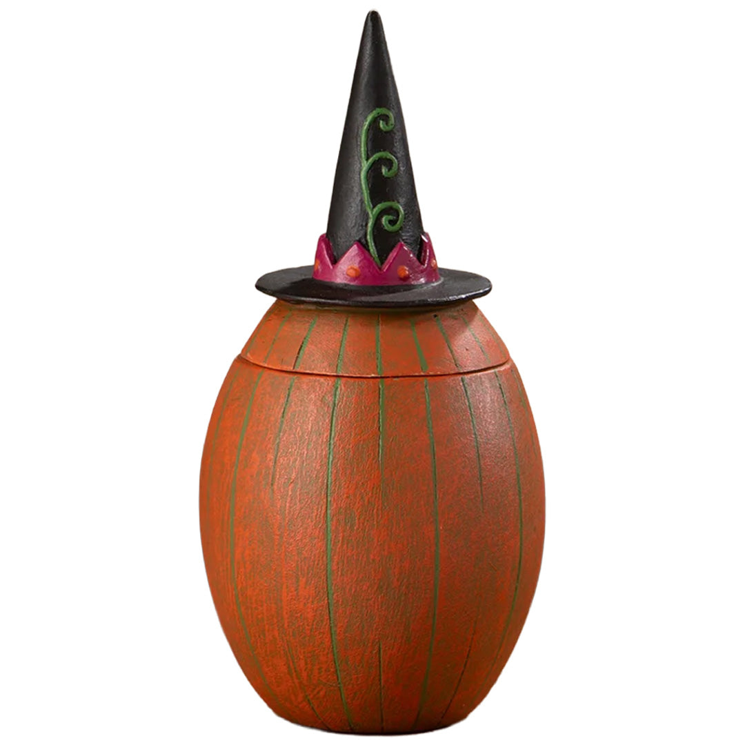 Johanna Parker Gourdy Orange-O-Ween back