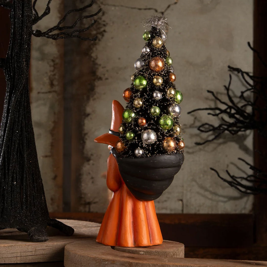 Bethany Lowe Witch Carrying Tree back lifestyle