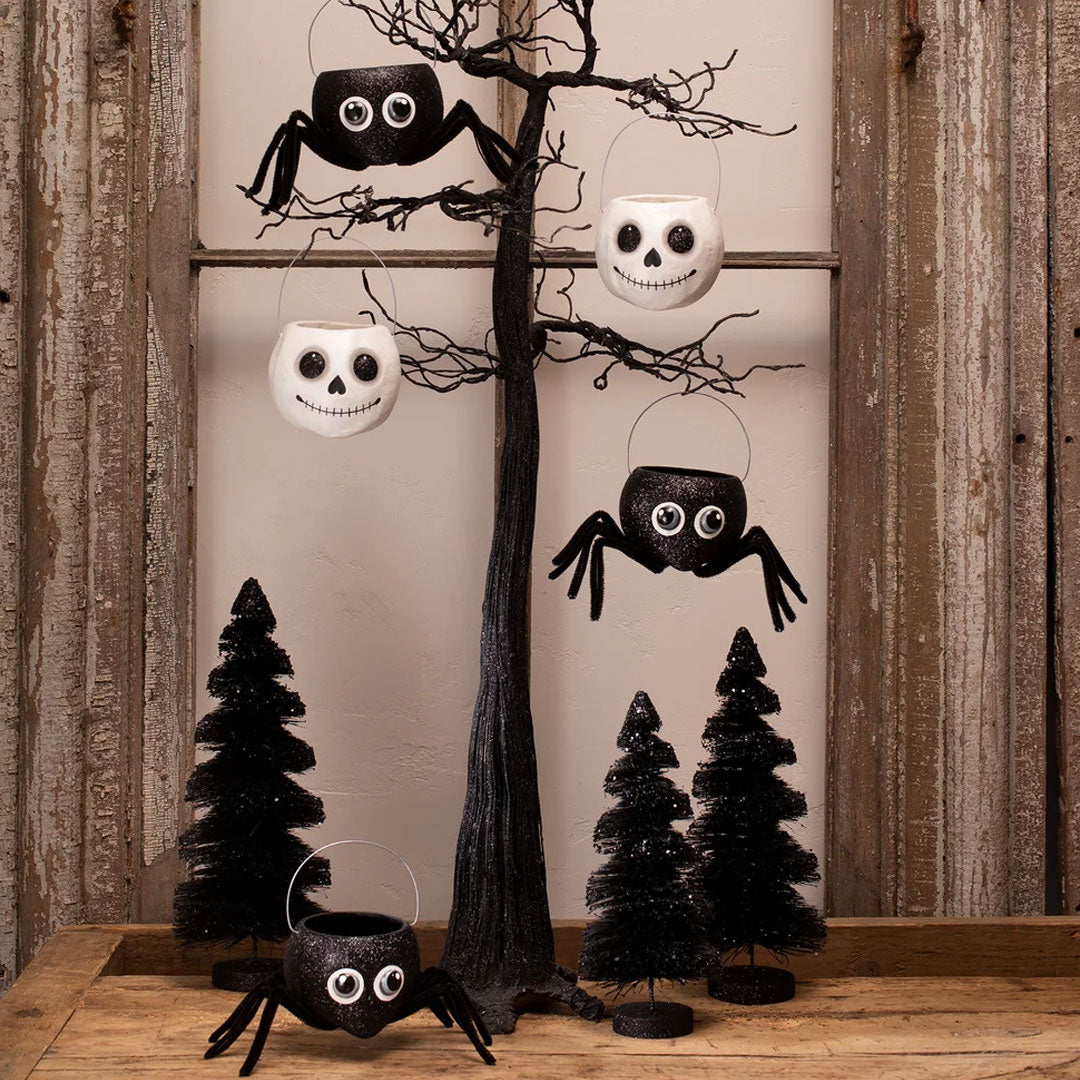 Bethany Lowe Black Shadows Trees - Set of 3 lifestyle
