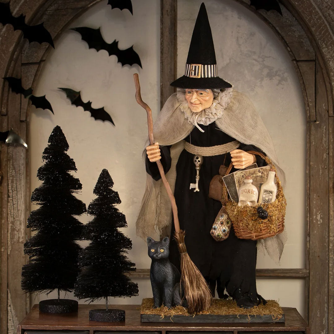 Bethany Lowe Black Shadows Trees - Set of 3 lifestyle