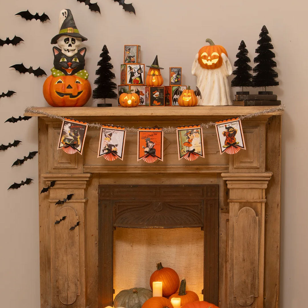 Bethany Lowe Black Shadows Trees - Set of 3 ifestyle