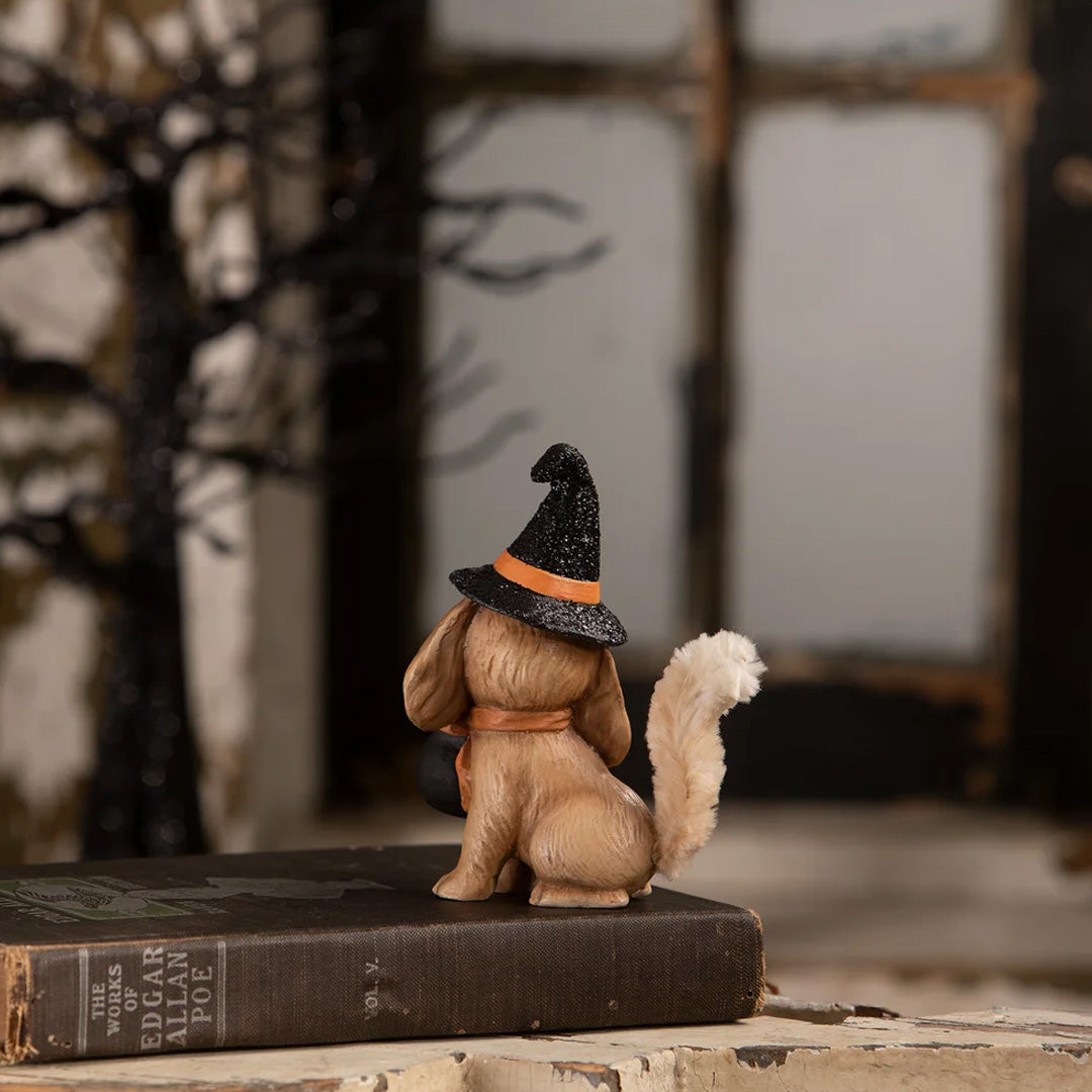 Bethany Lowe Halloween Frankie Dog back lifestyle