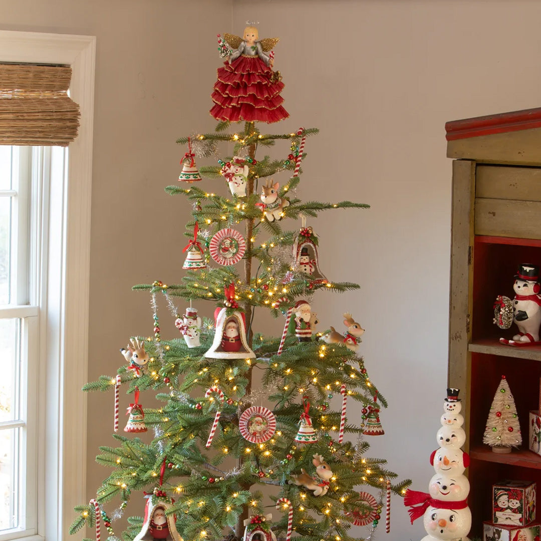 Bethany Lowe Kitschmas Angel Tree Topper set