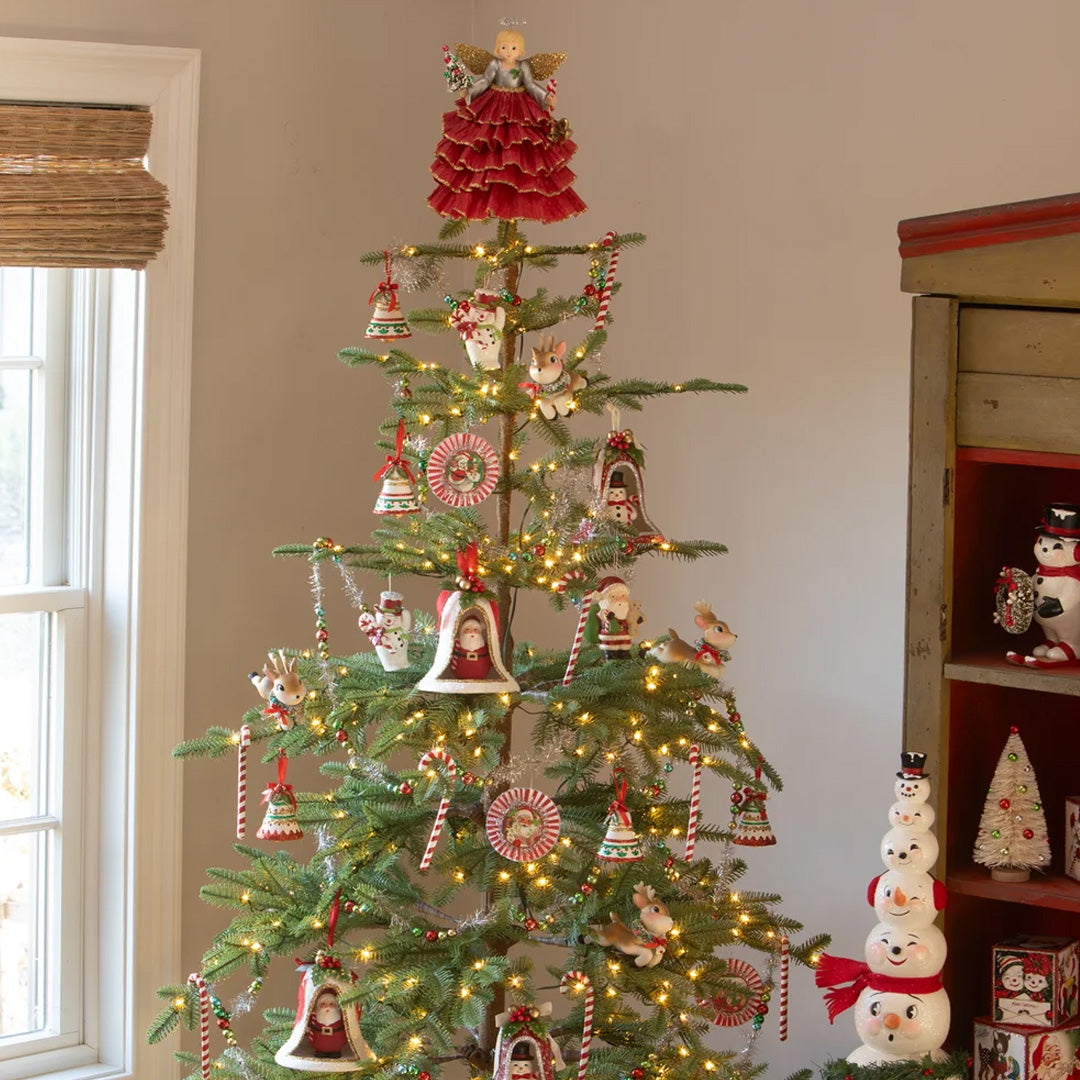 Bethany Lowe Leaping High Reindeer Ornament set