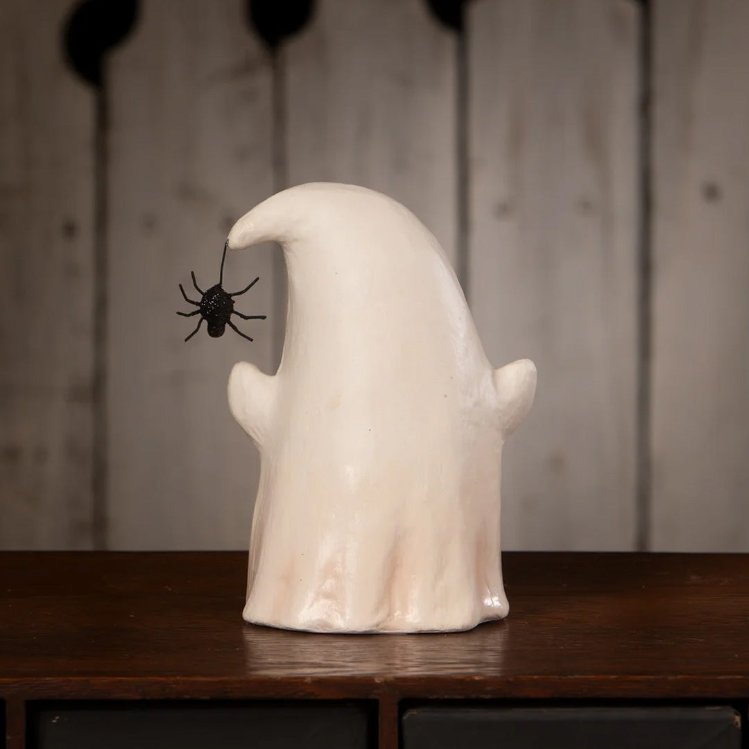 Bethany Lowe Luminary Boo with Spider lifestyle back