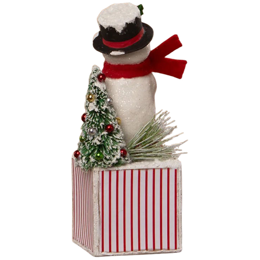 Michelle Allen for Bethany Lowe Merry and Bright Snowman back