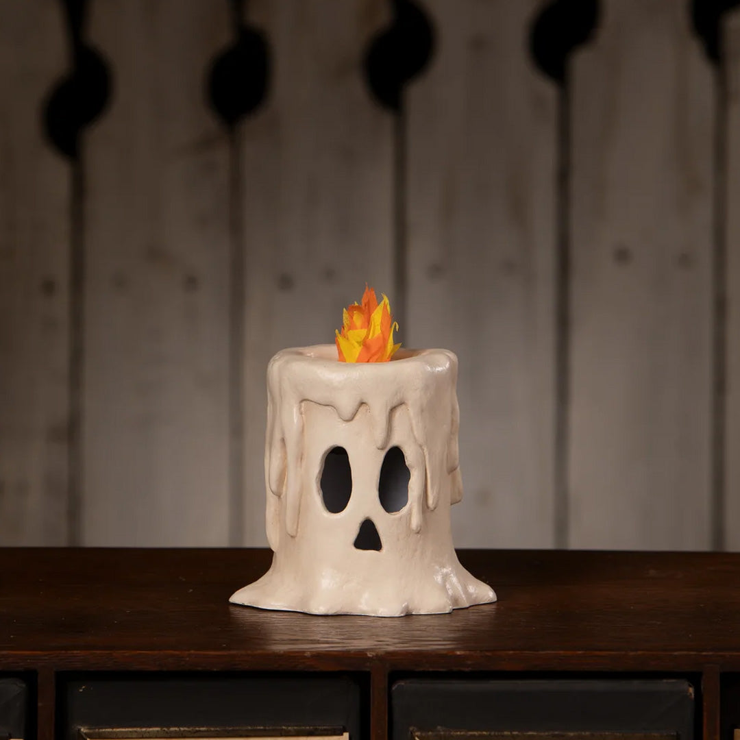 Bethany Lowe Small Flamin Candle Luminary lifestyle
