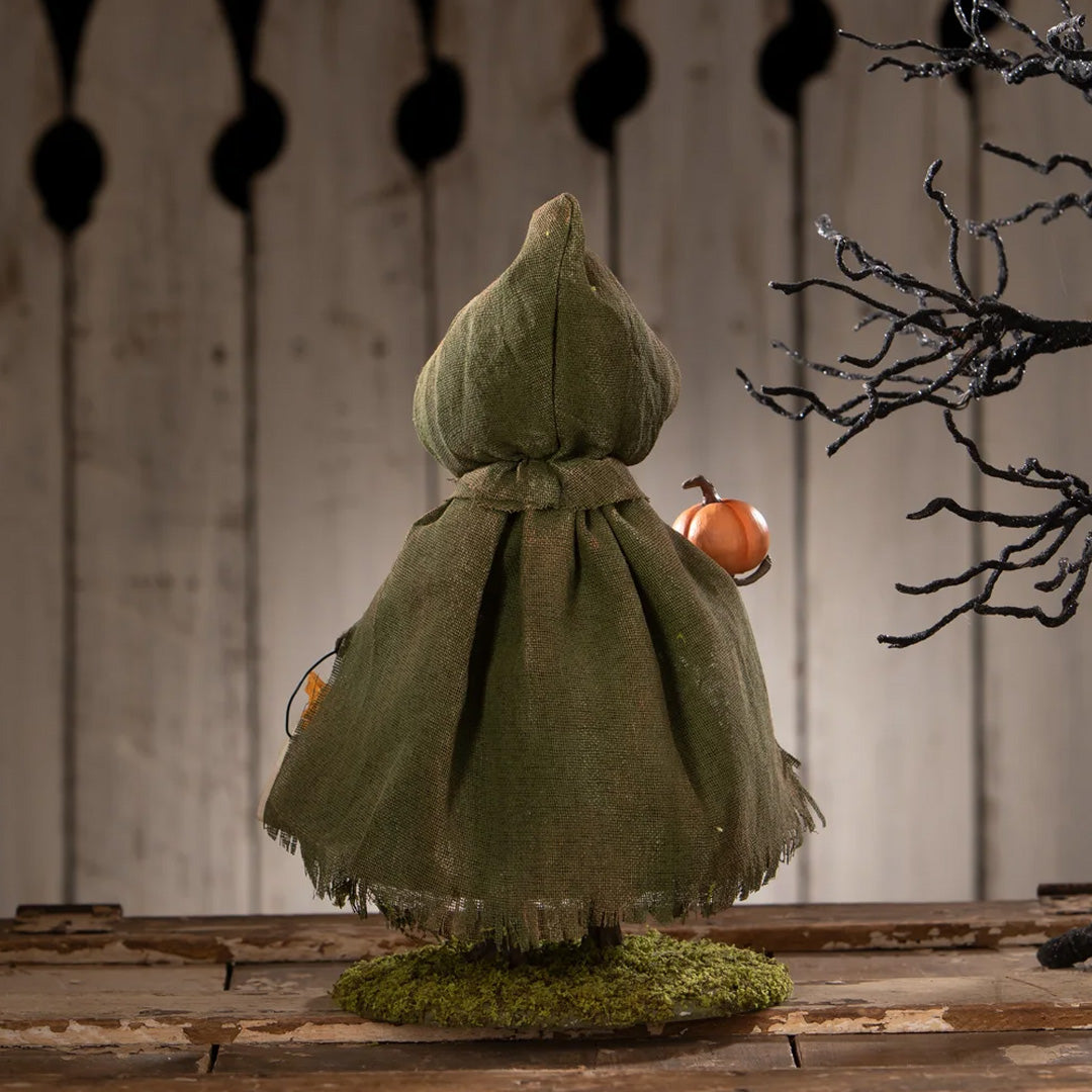 Bethany Lowe Smiling Susie Pumpkin back lifestyle