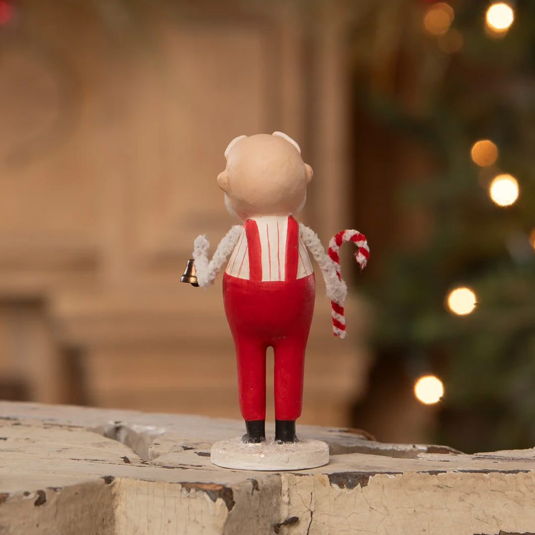 Michelle Lauritsen for Bethany Lowe Sweet Santa in Suspenders back lifestyle