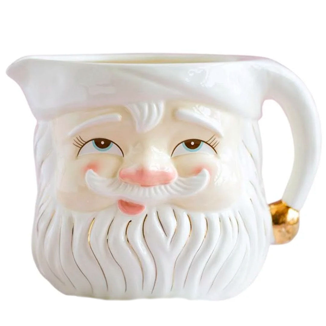 Papa Noel Pitcher Christmas Tableware by Glitterville