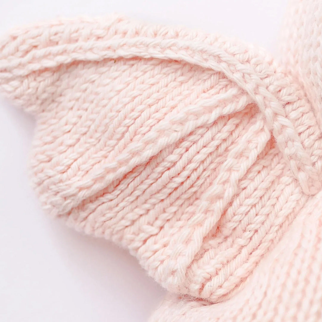 Cuddle Kind Baby Bat Powder Pink close up