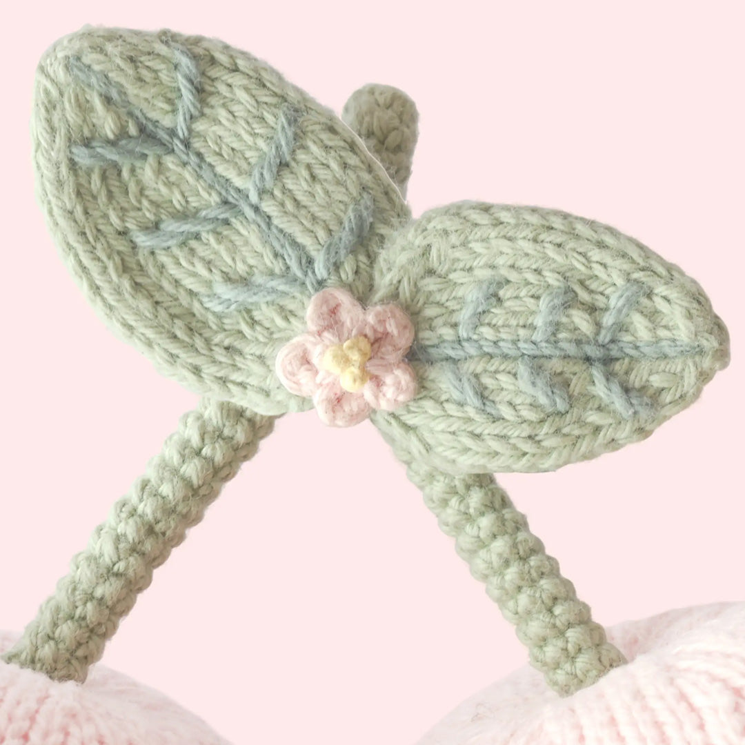 Cuddle Decor Cuddle Kind Baby Cherries Blush close up