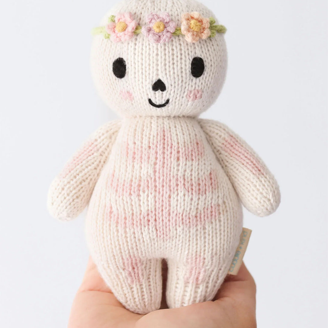 Cuddle Decor Cuddle Kind Baby Skeleton Blush lifestyle