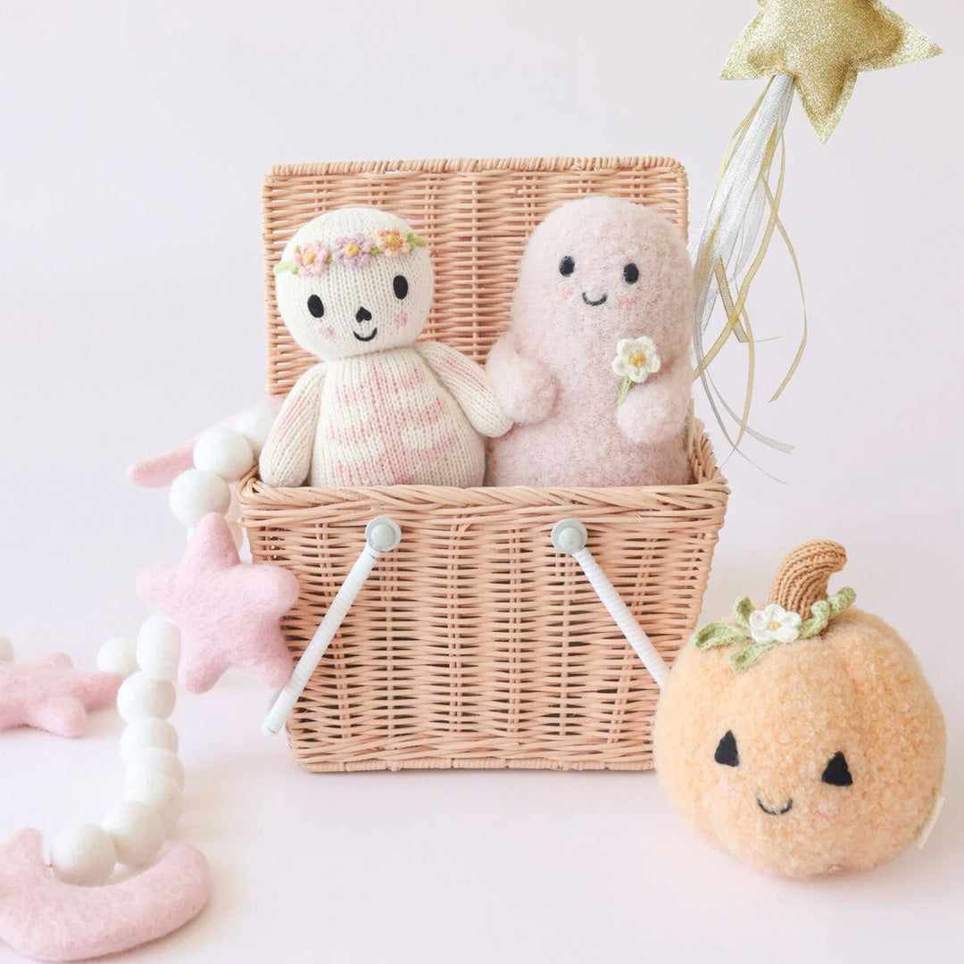 Cuddle Decor Cuddle Kind Baby Skeleton Blush lifestyle