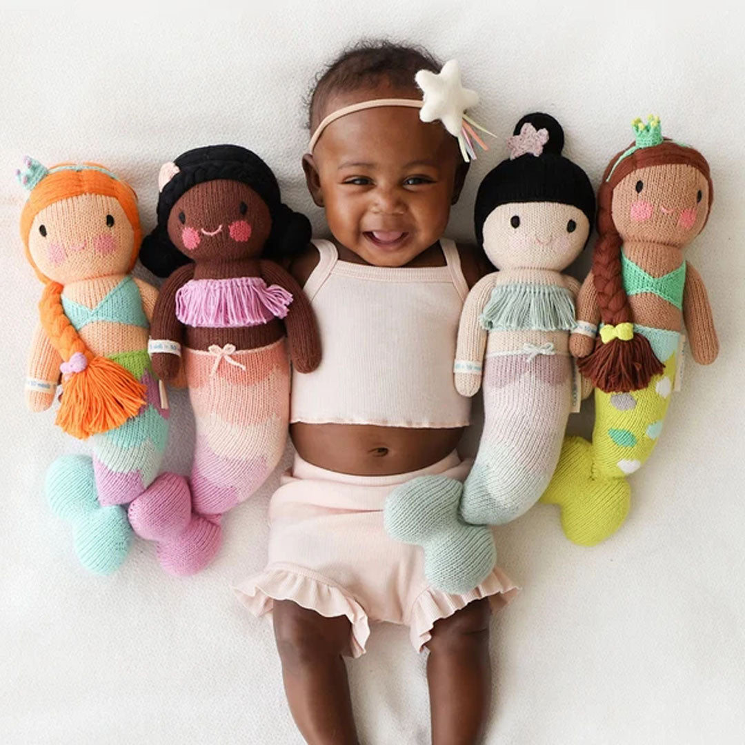 Cuddle Decor Little Isla the Mermaid by Cuddle+Kind 6