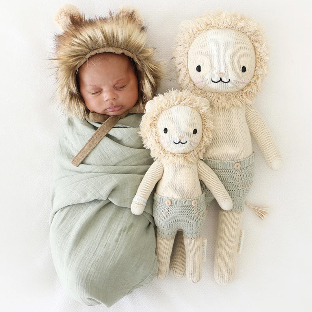 Cuddle Decor Cuddle and Kind Sawyer the Lion lifestyle