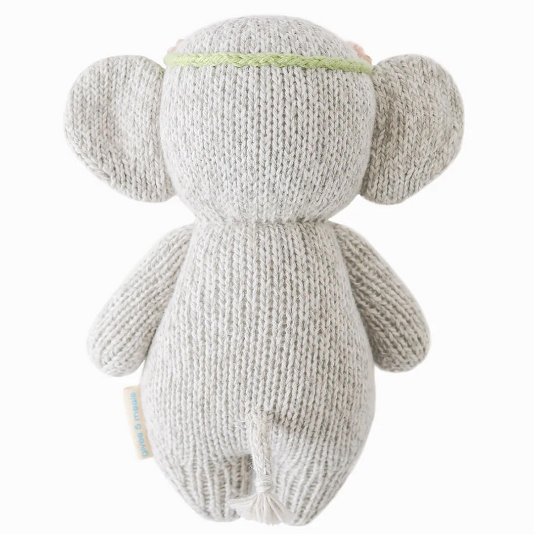 Cuddle Kind Baby Elephant Blush Floral 2