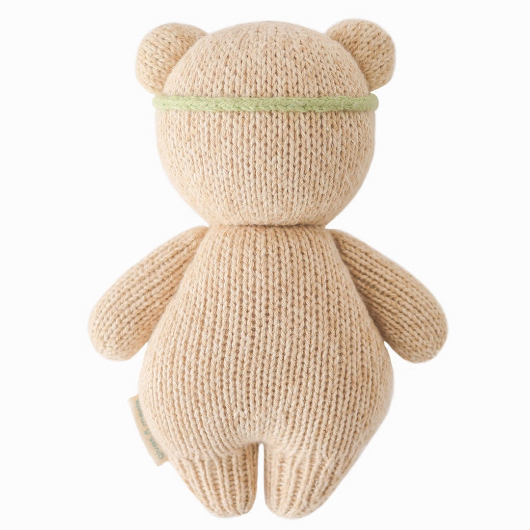 Cuddle Kind Baby Honey Bear Ivory Floral 2