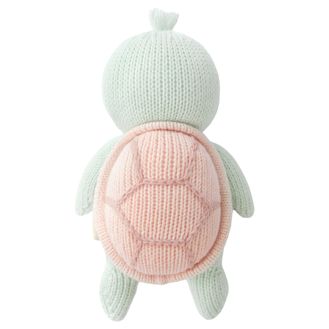 Cuddle Decor Cuddle and Kind Baby Sea Turtle Powder Pink back