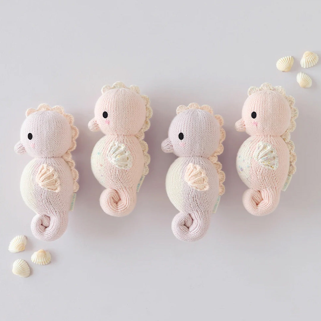Cuddle Decor Cuddle and Kind Baby Seahorse Lilac set