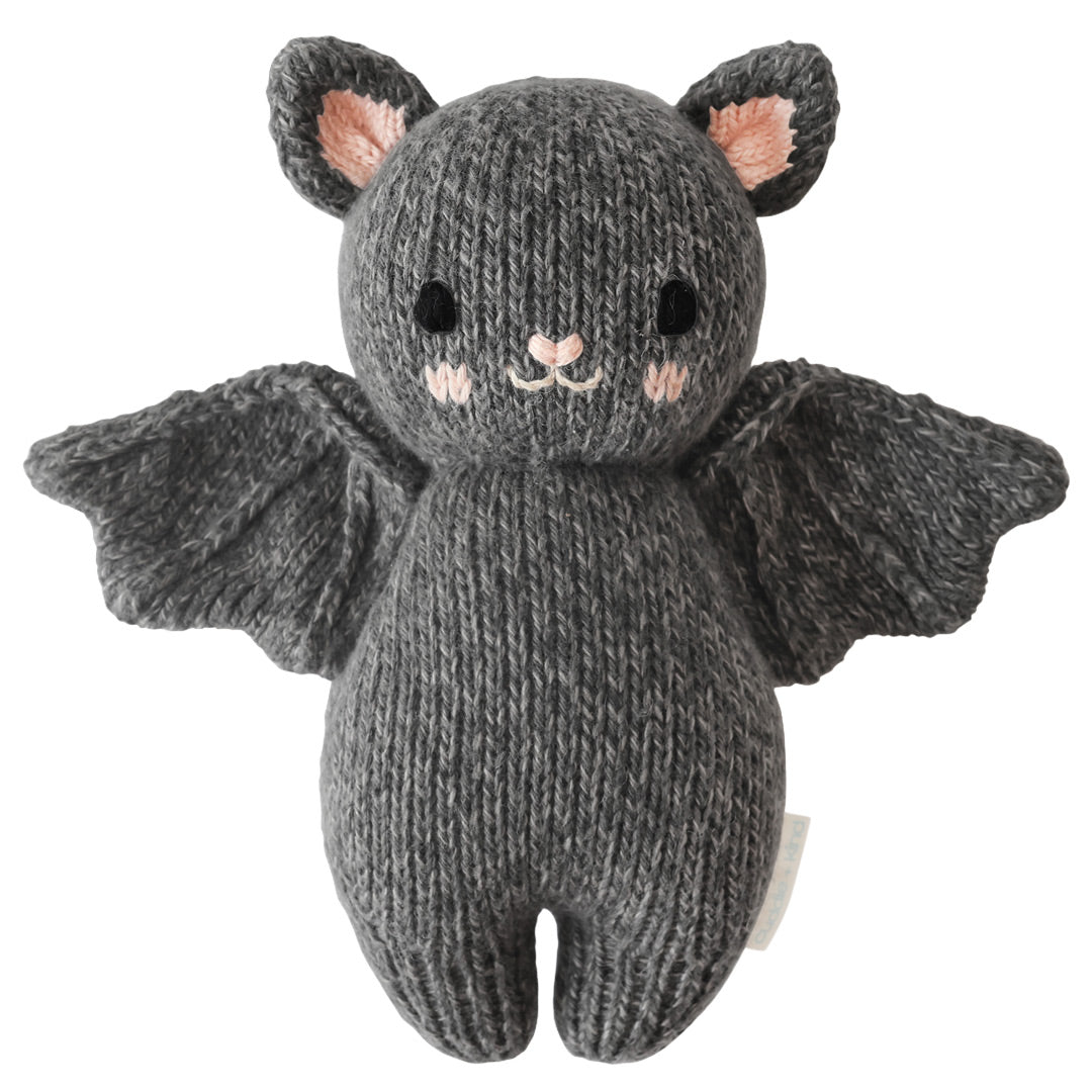 Cuddle Decor Cuddle Kind Baby Bat Charcoal 7"