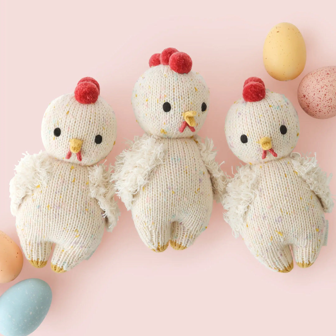 Cuddle Decor Baby Chicken by Cuddle+Kind lifestyle set
