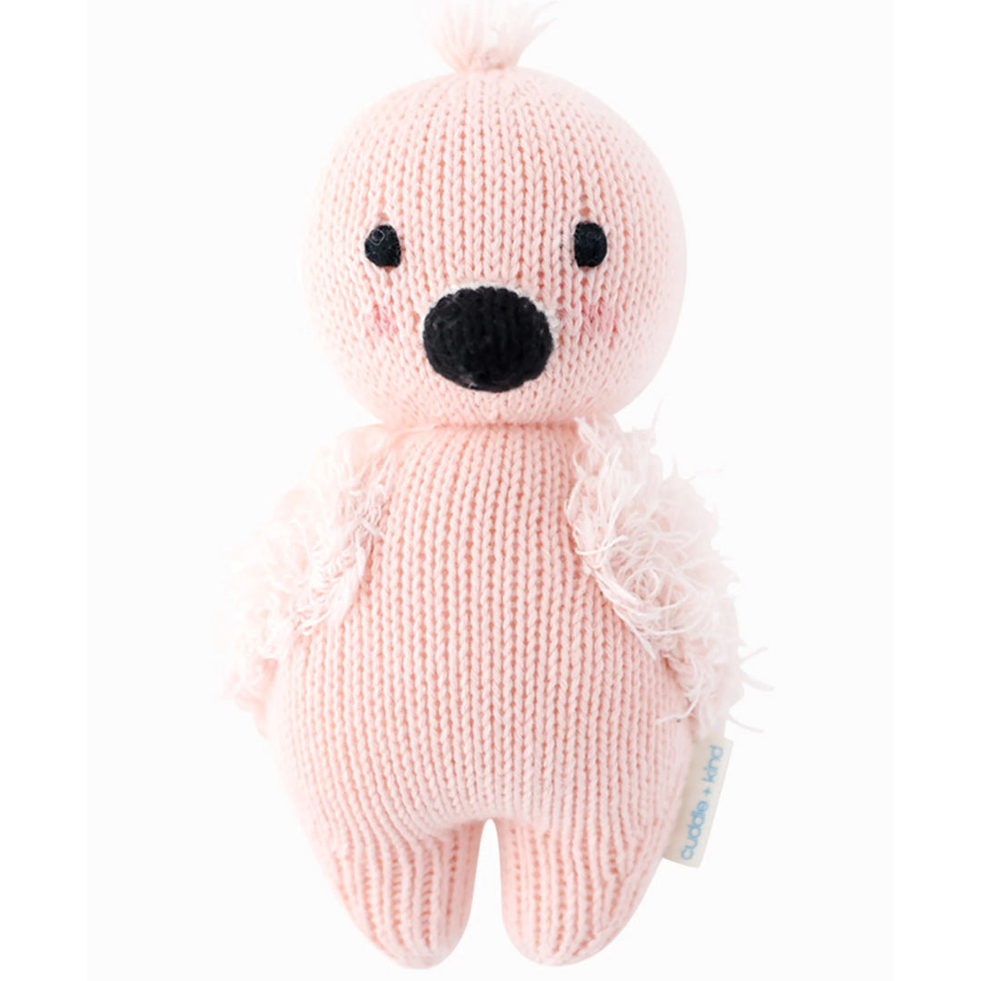 Cuddle Decor Baby Flamingo by Cuddle+Kind front