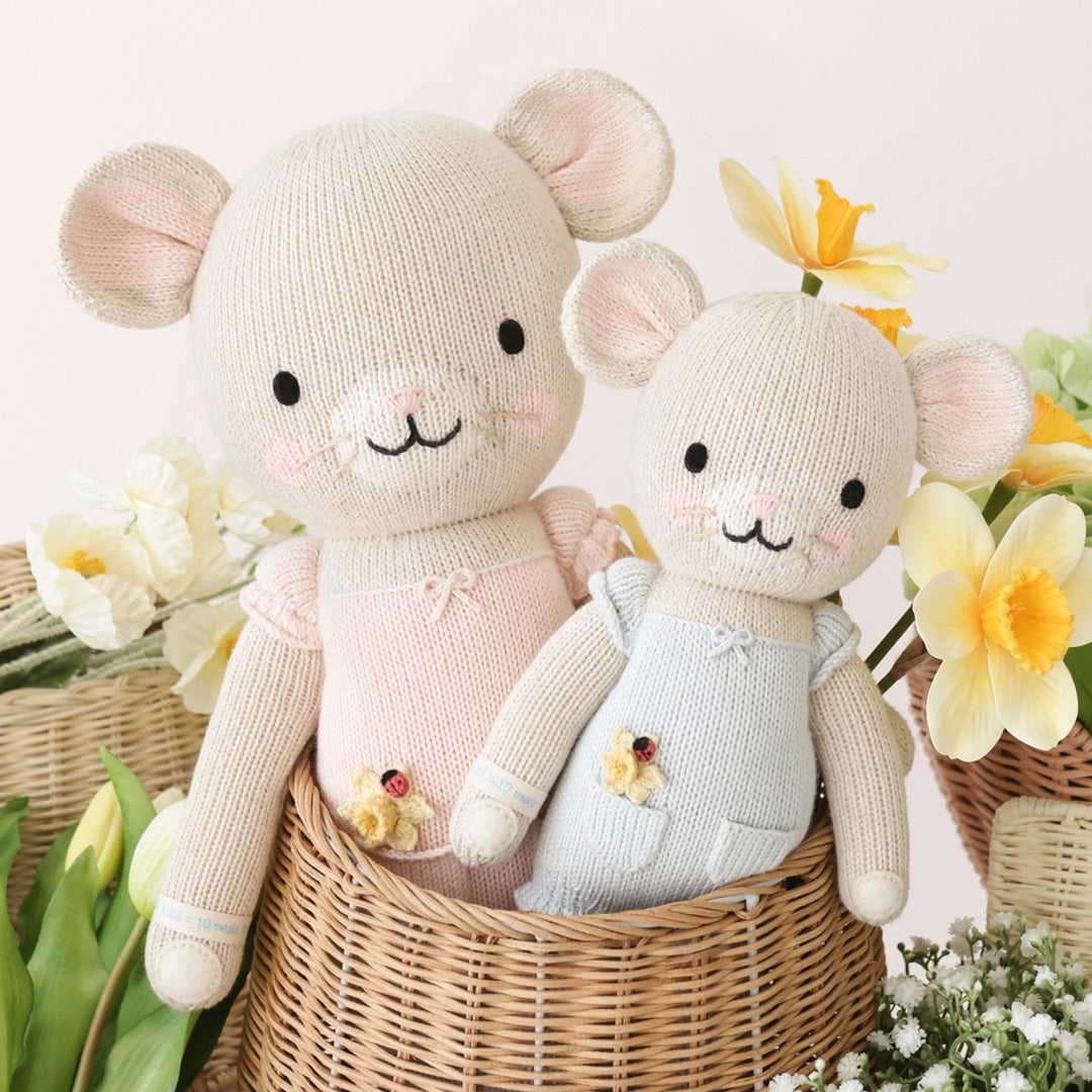 Cuddle Kind Beatrice the Mouse Blush 5