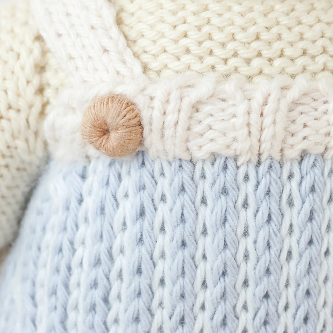 Cuddle Decor Benjamin the Lamb by Cuddle+Kind close up