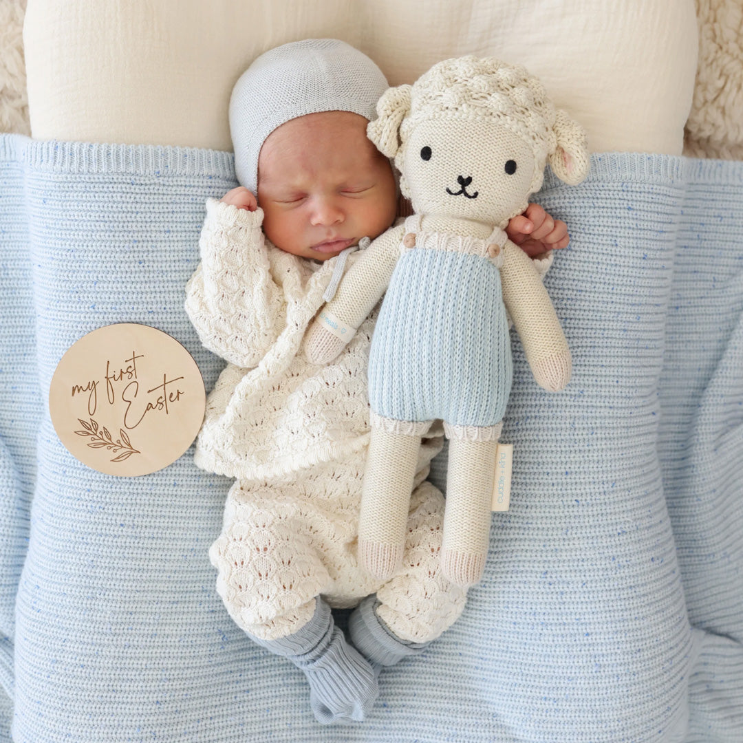 Cuddle Decor Benjamin the Lamb by Cuddle+Kind lifestyle 1