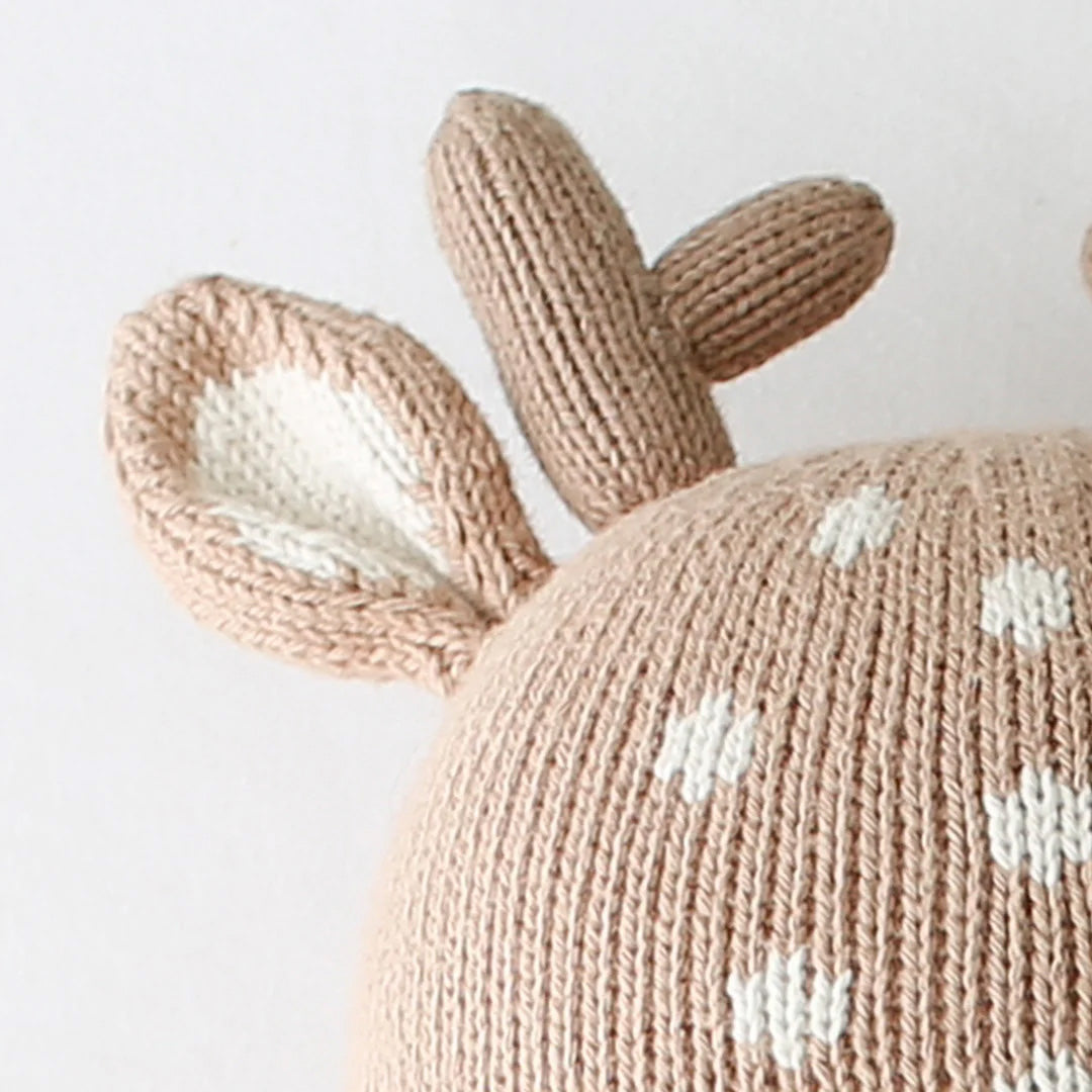 Cuddle Decor Elliott the Fawn by Cuddle+Kind close up