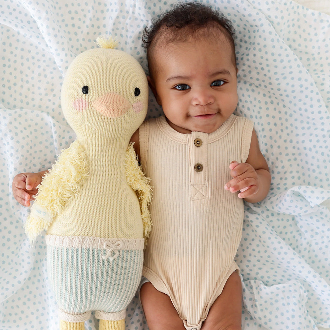 Cuddle Decor Finley the Duckling by Cuddle+Kind lifestyle 1
