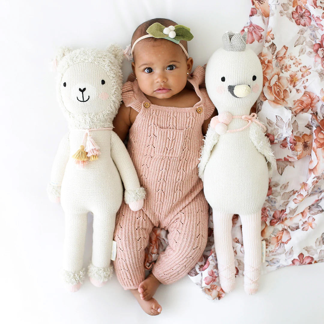 Cuddle Decor Harlow the Swan by Cuddle+Kind lifestyle 1