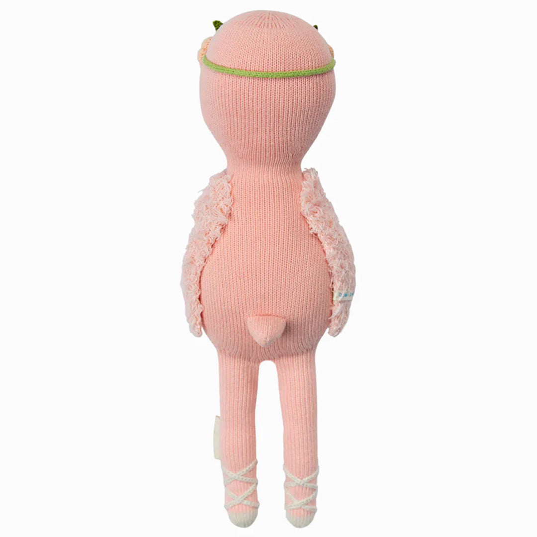 Cuddle Decor Penelope the Flamingo by Cuddle+Kind back