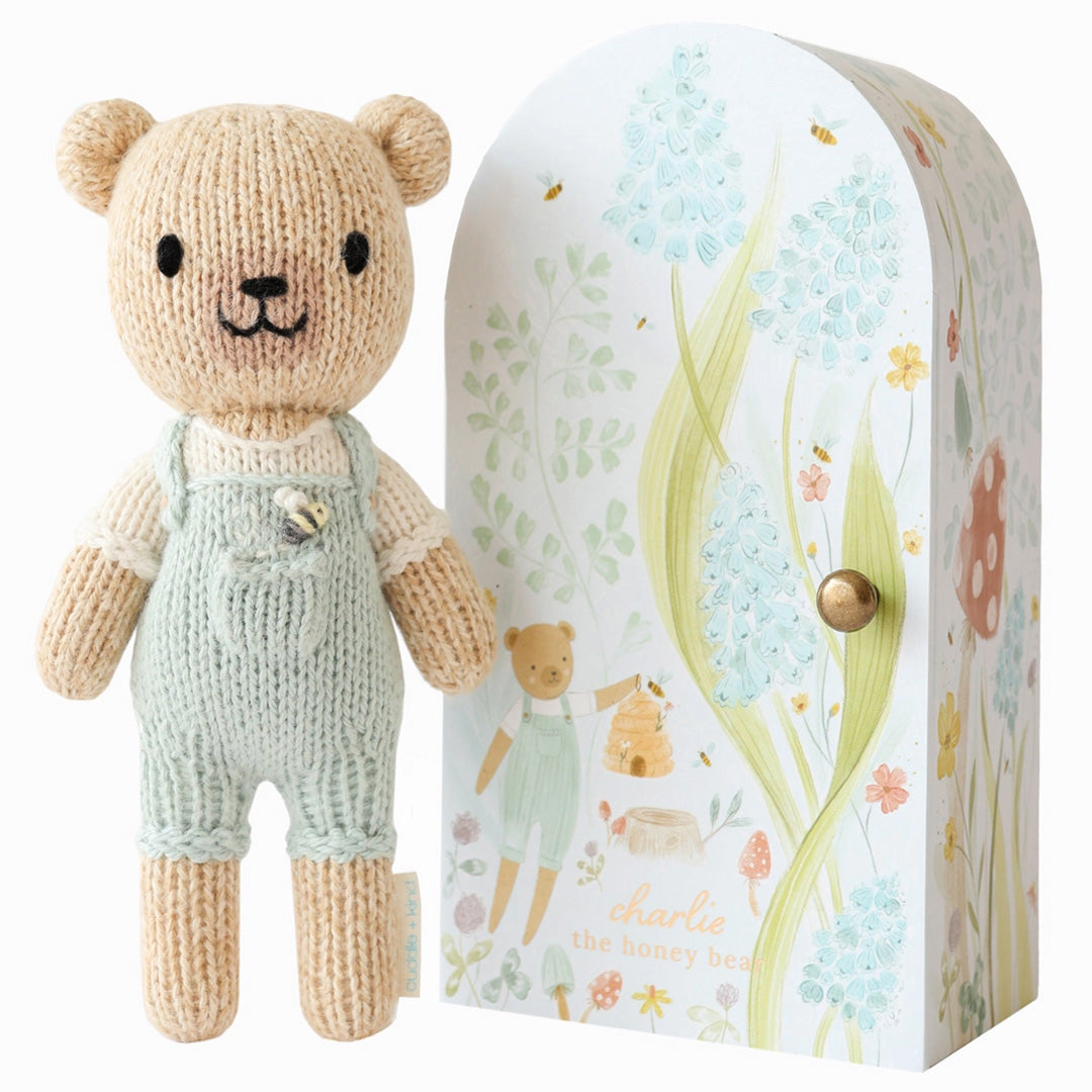 cuddle kind Tiny Charlie the Honey Bear front