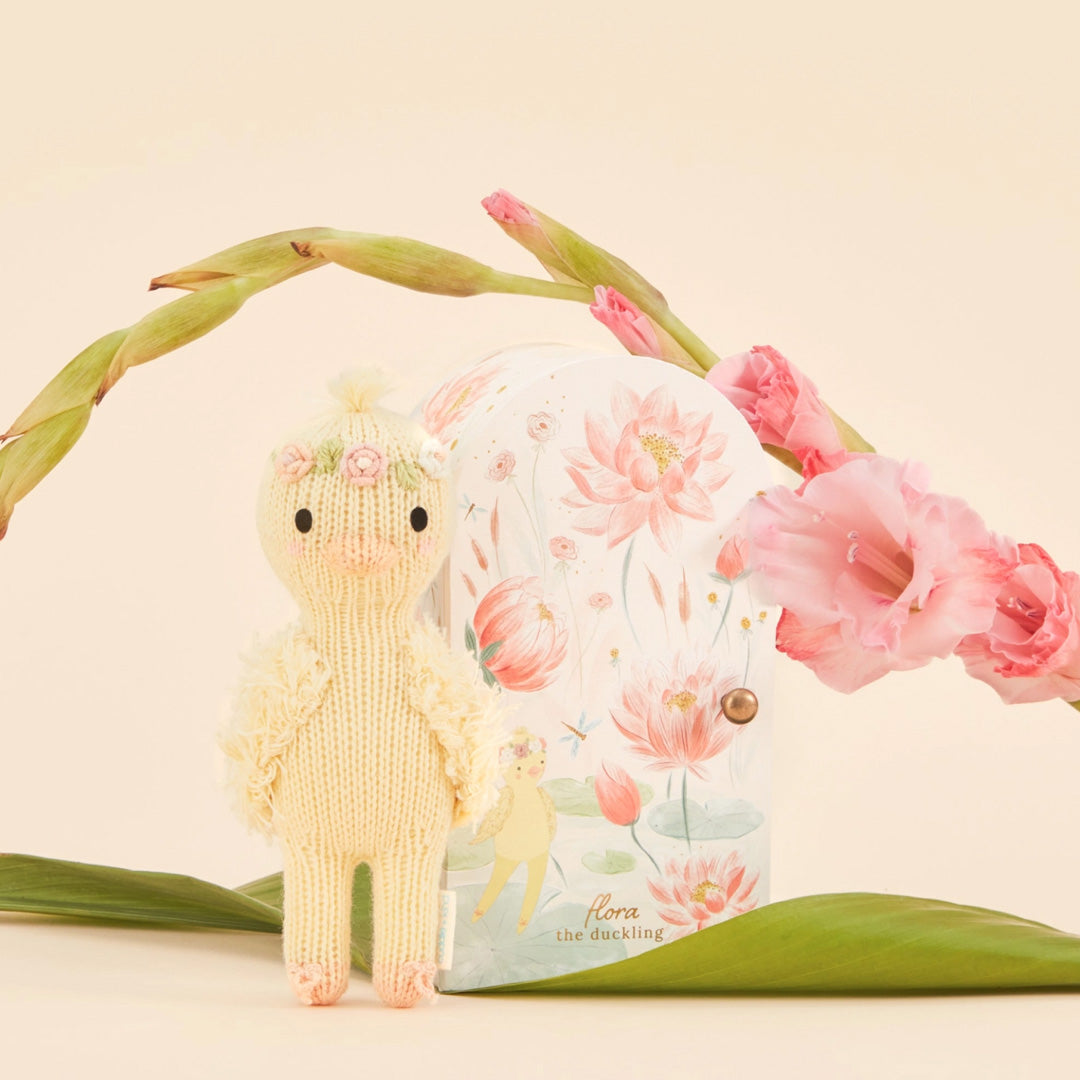cuddle kind Tiny Flora the Duckling