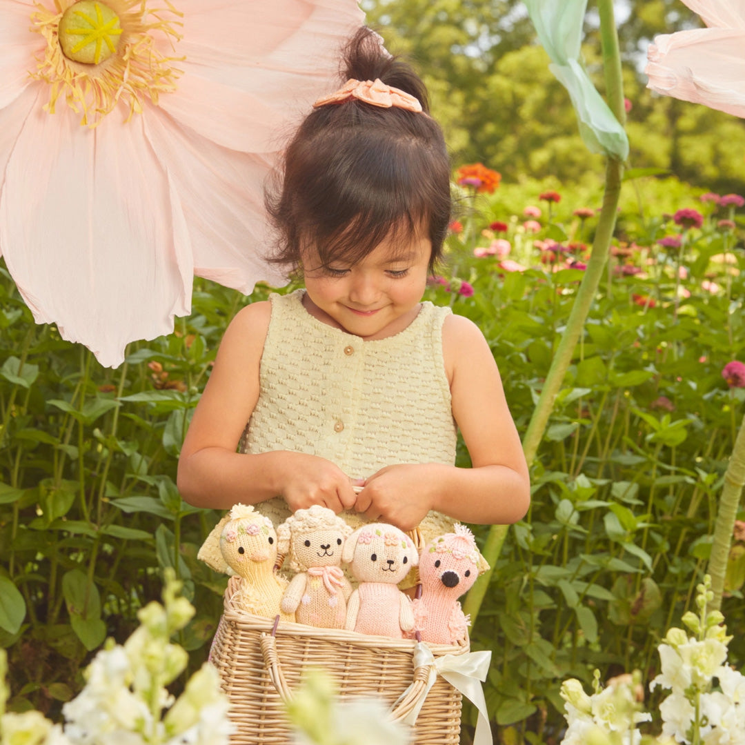 cuddle kind Tiny Lucy the Lamb