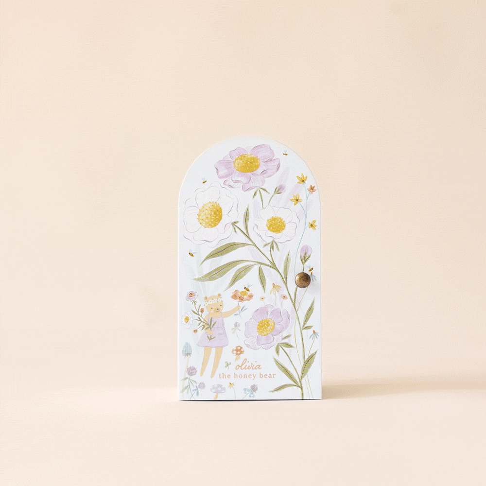 cuddle kind Tiny Olivia the Honey Bear