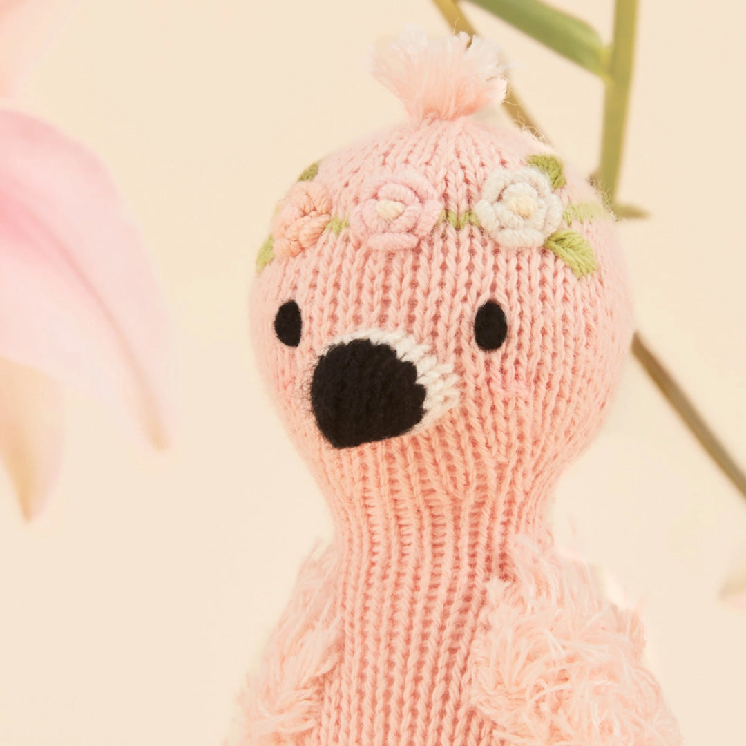 cuddle kind Tiny Penelope the Flamingo