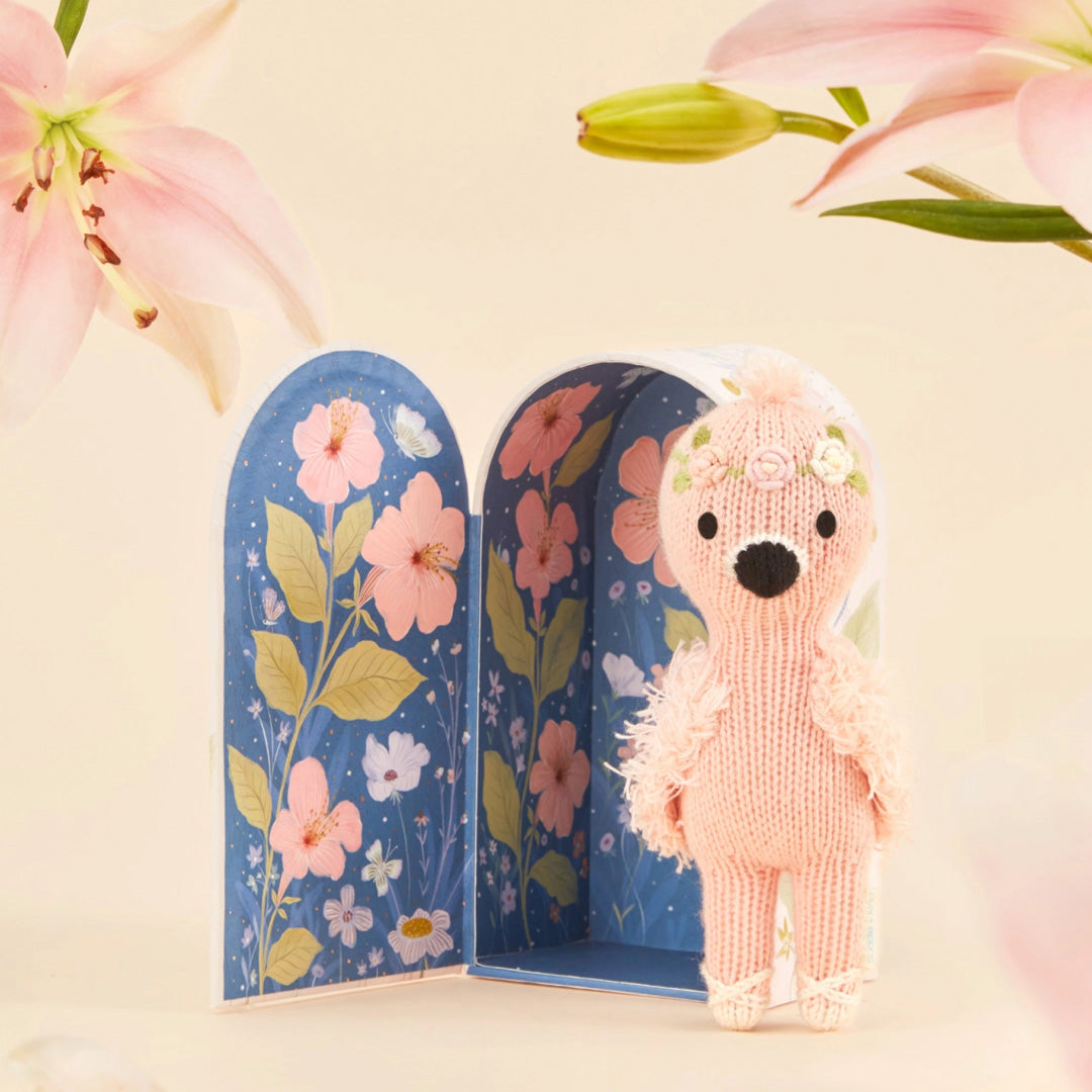 cuddle kind Tiny Penelope the Flamingo