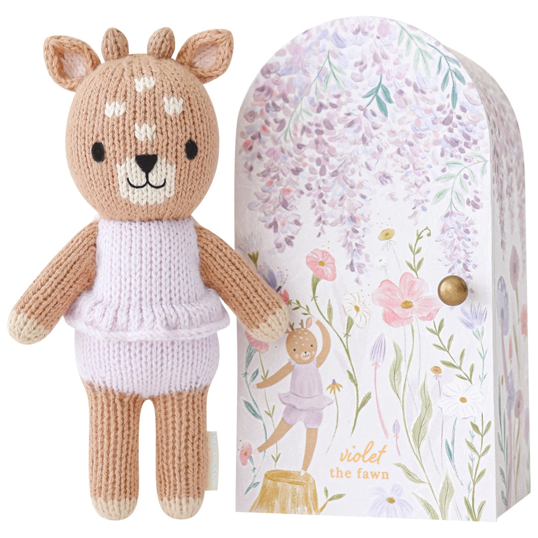 cuddle kind Tiny Violet the Fawn