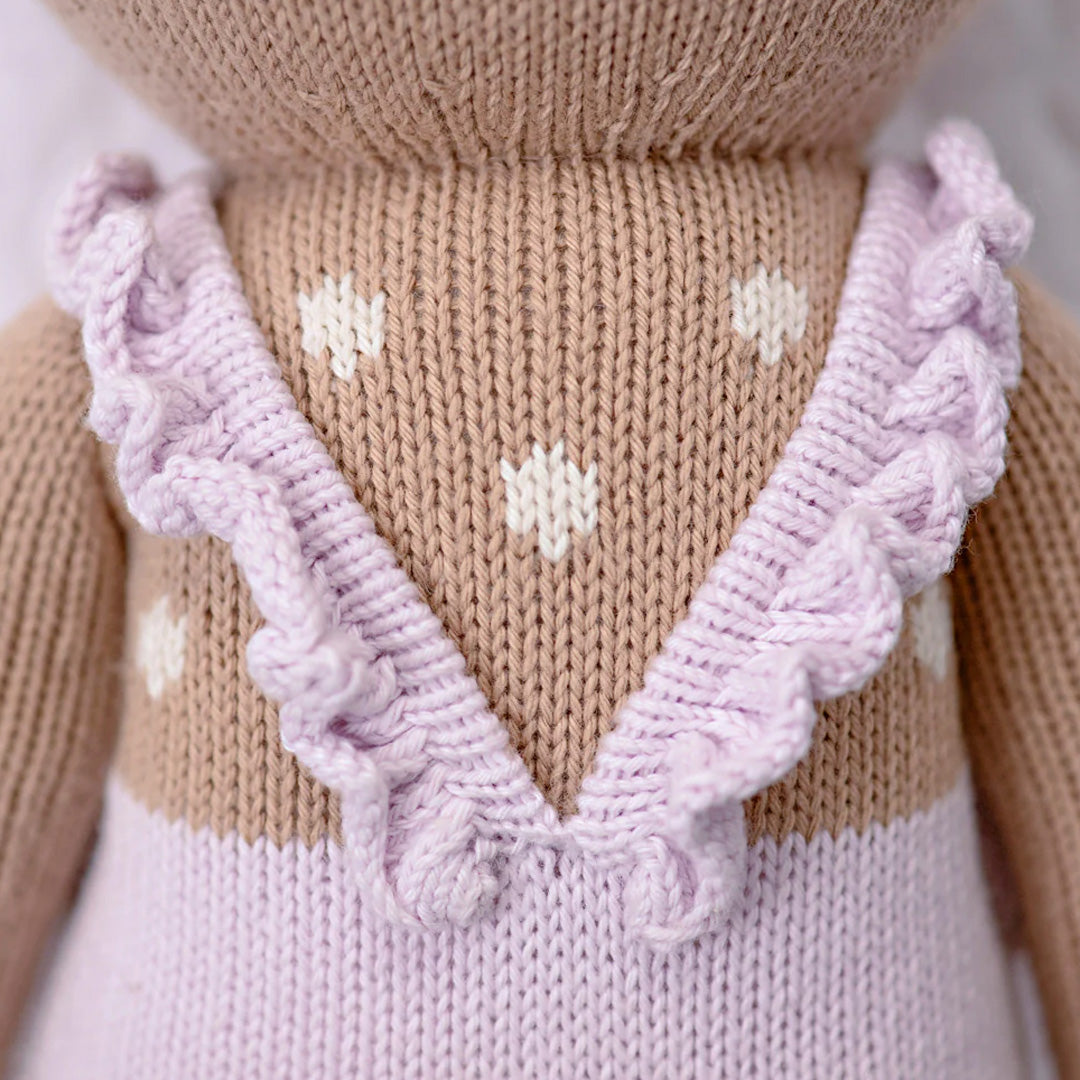 Cuddle Decor Violet the Fawn by Cuddle+Kind close up