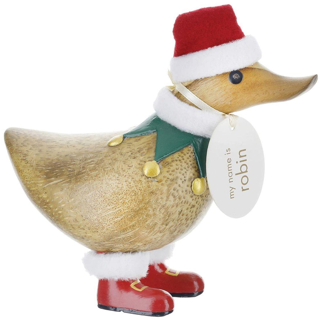 DCUK Christmas Ducky Elf red back