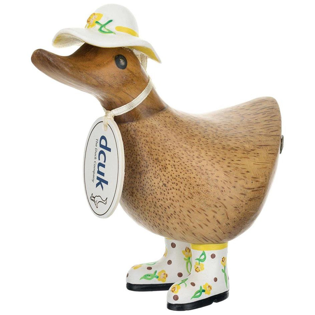 DCUK Flower Hat and Boot Ducky Daffodil front