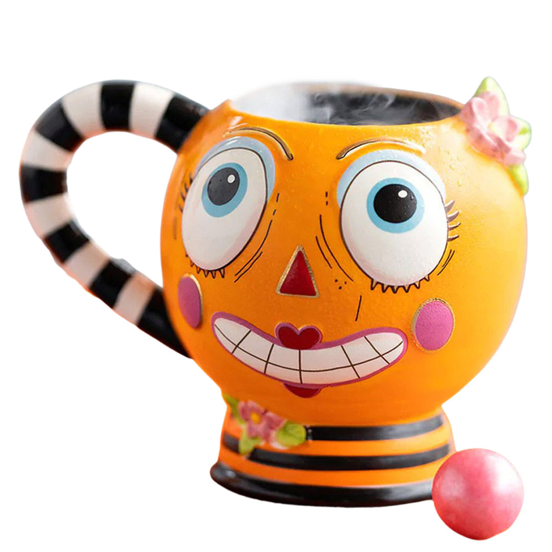 Pumpkin Mug Betty Bumpkin by Glitterville